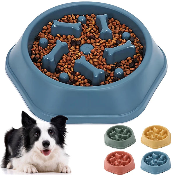 Slow Feeder Dog Bowl Anti-choking Slow Feeding Bowls for Dogs